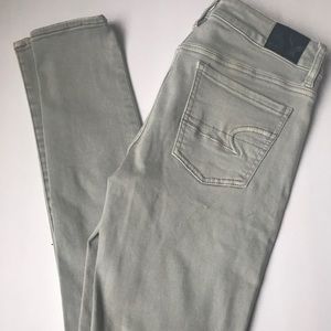 American Eagle Hi Rise Jegging Size 4 Long Jeans